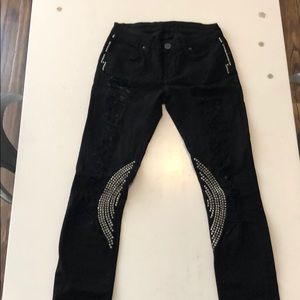 Unknown black skinny jeans